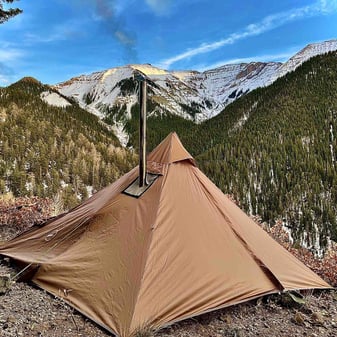 Backcountry hunter gear list in wilderness