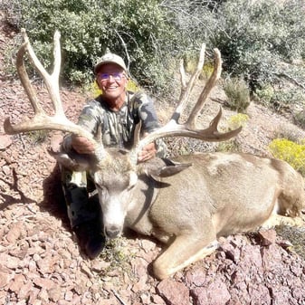 Double mule deer bucks harvest