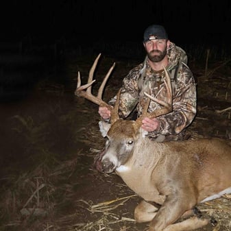 Whitetail buck harvest on Nebraska public land
